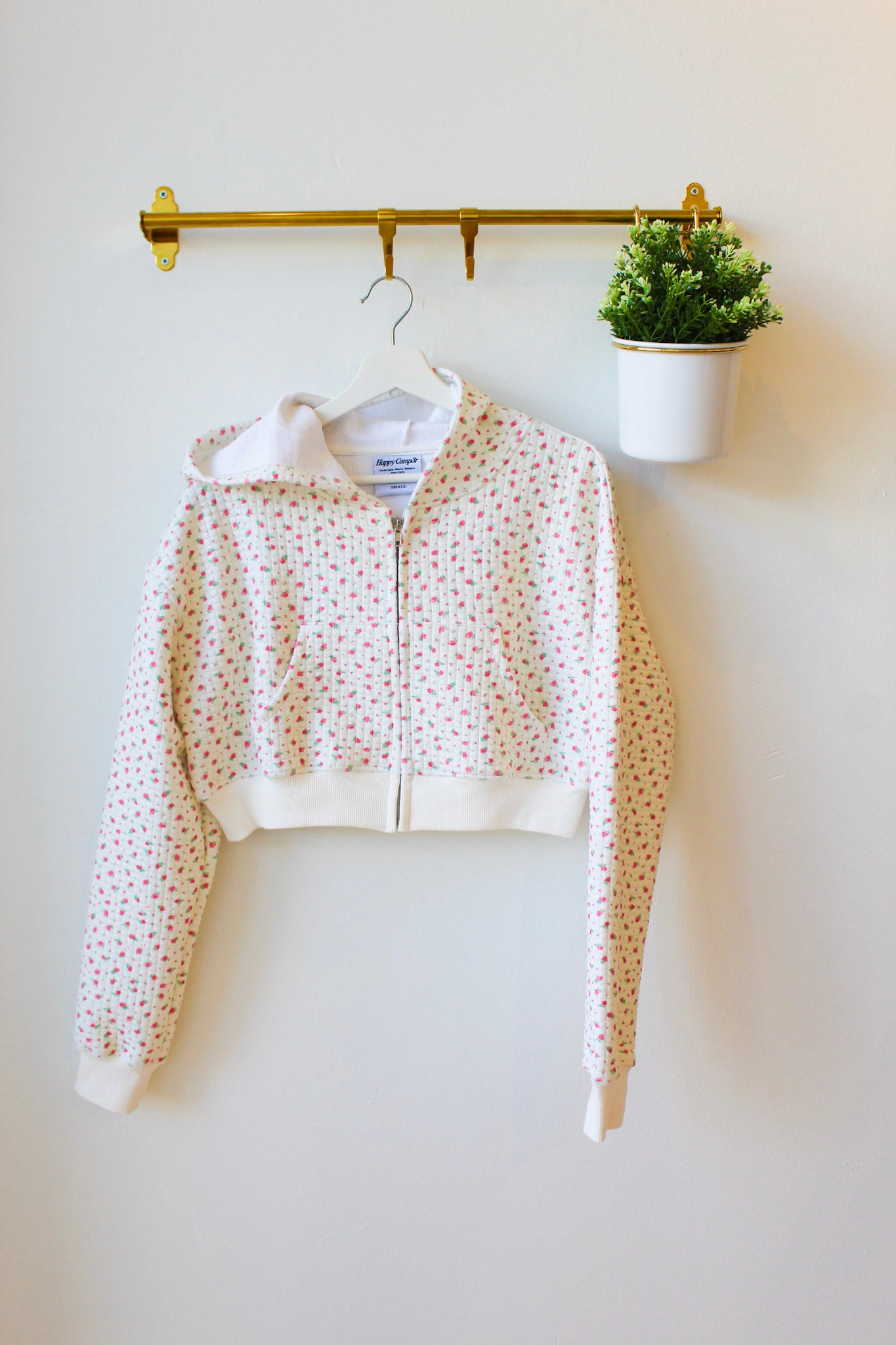 Pretty Roses Quilted Jacket