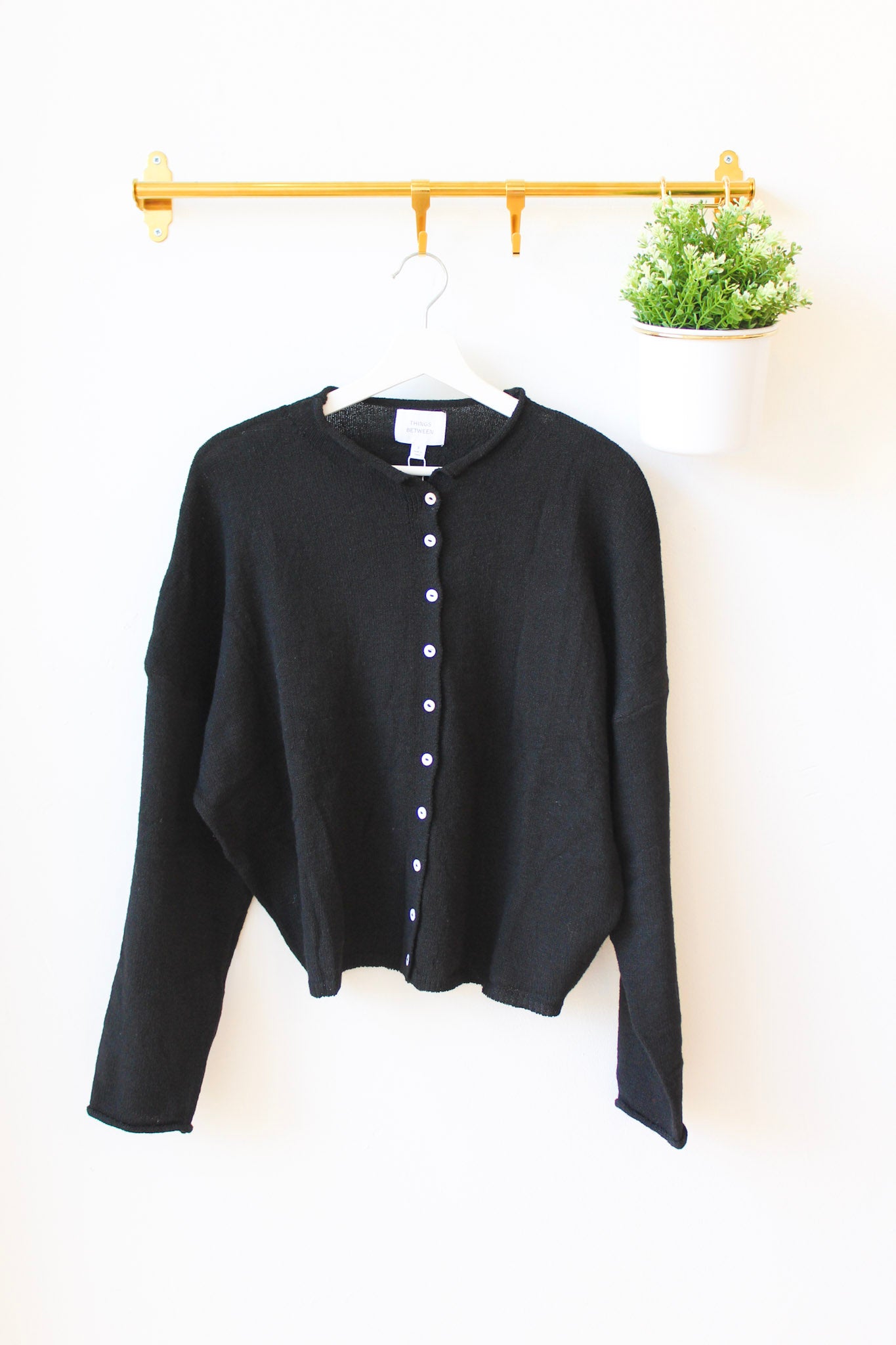 Black Piper Cardigan