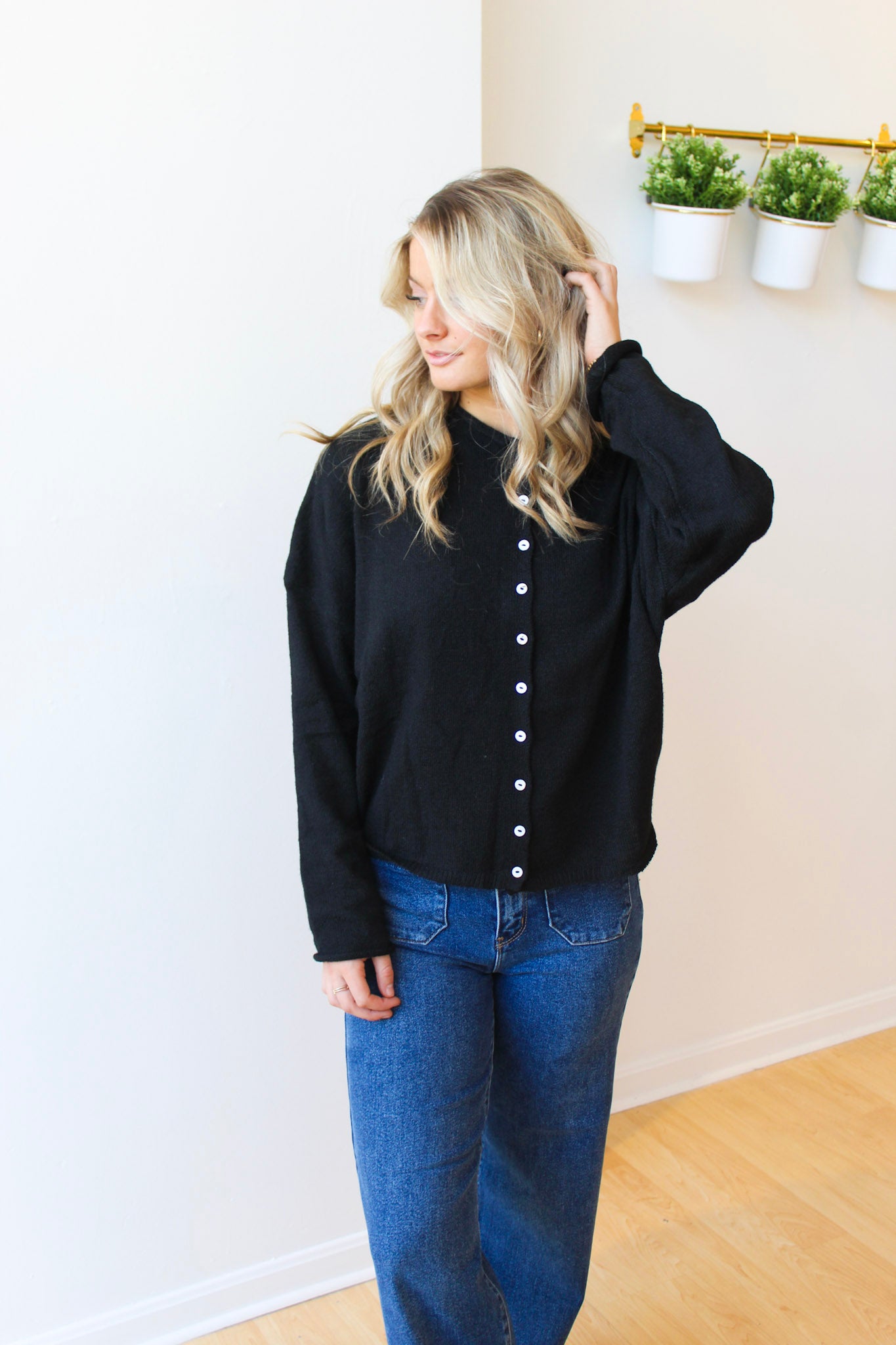 Black Piper Cardigan