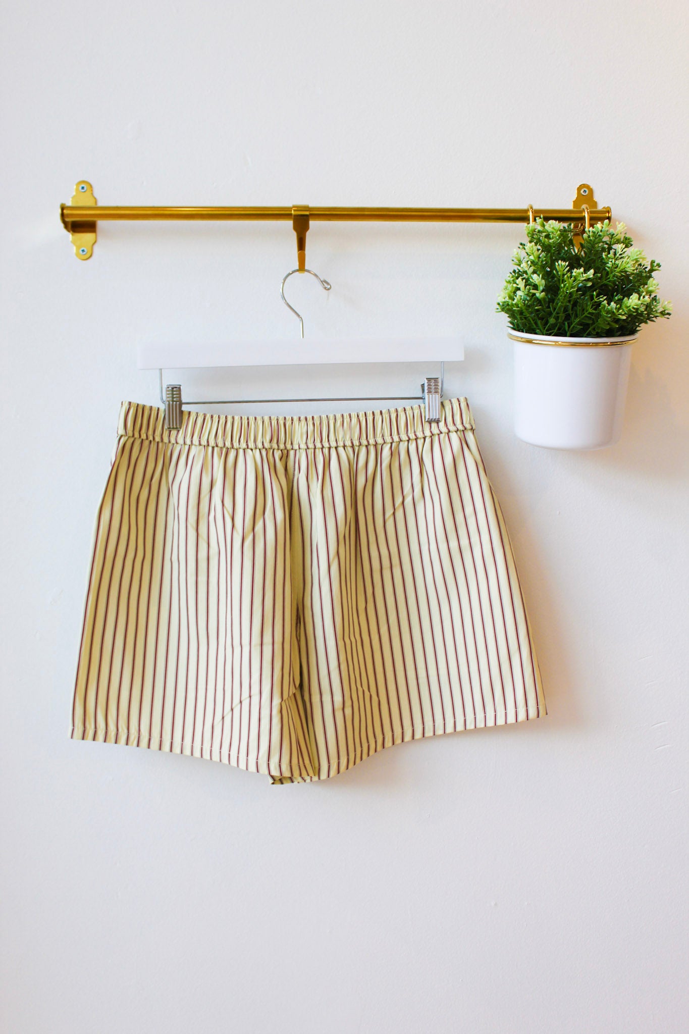 Butter Striped Boxer Shorts