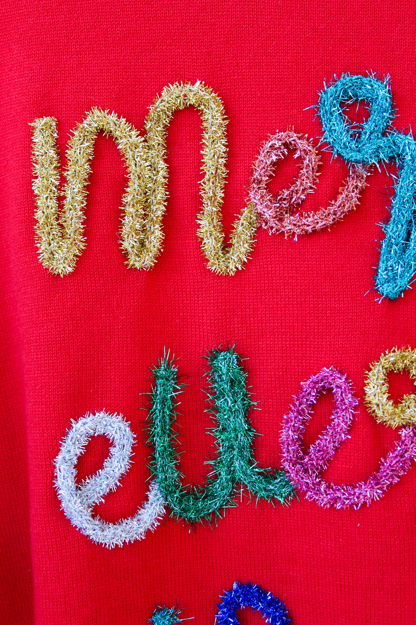 Merry Everything Sweater - Red