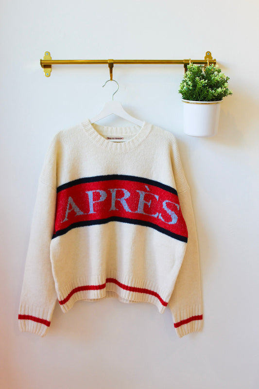 Cream Aprés Ski Sweater