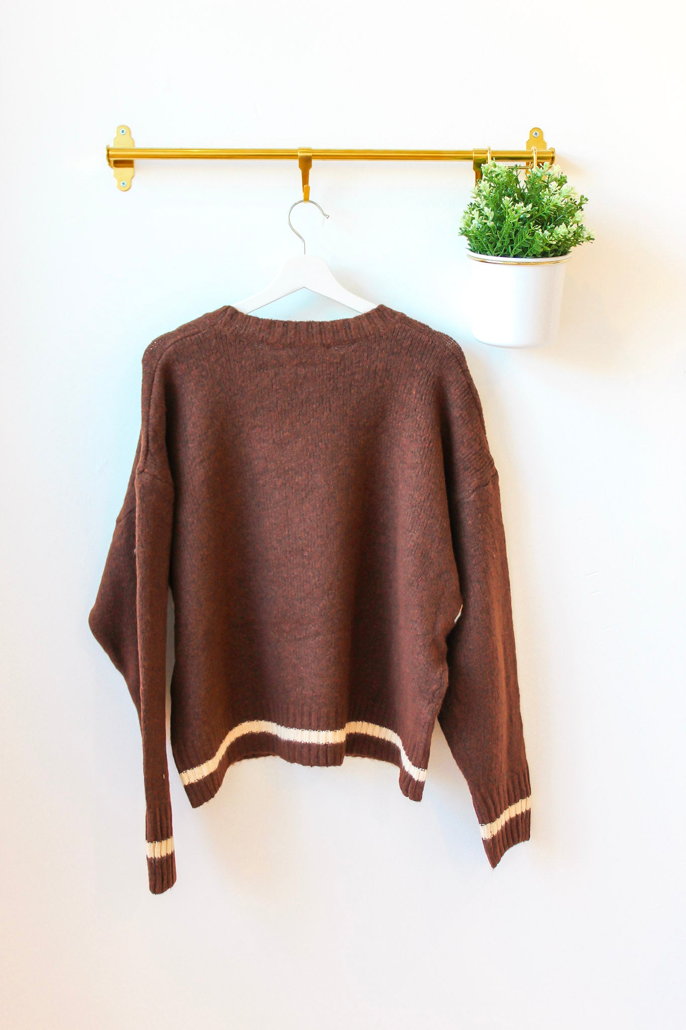 Chocolate Aprés Ski Sweater