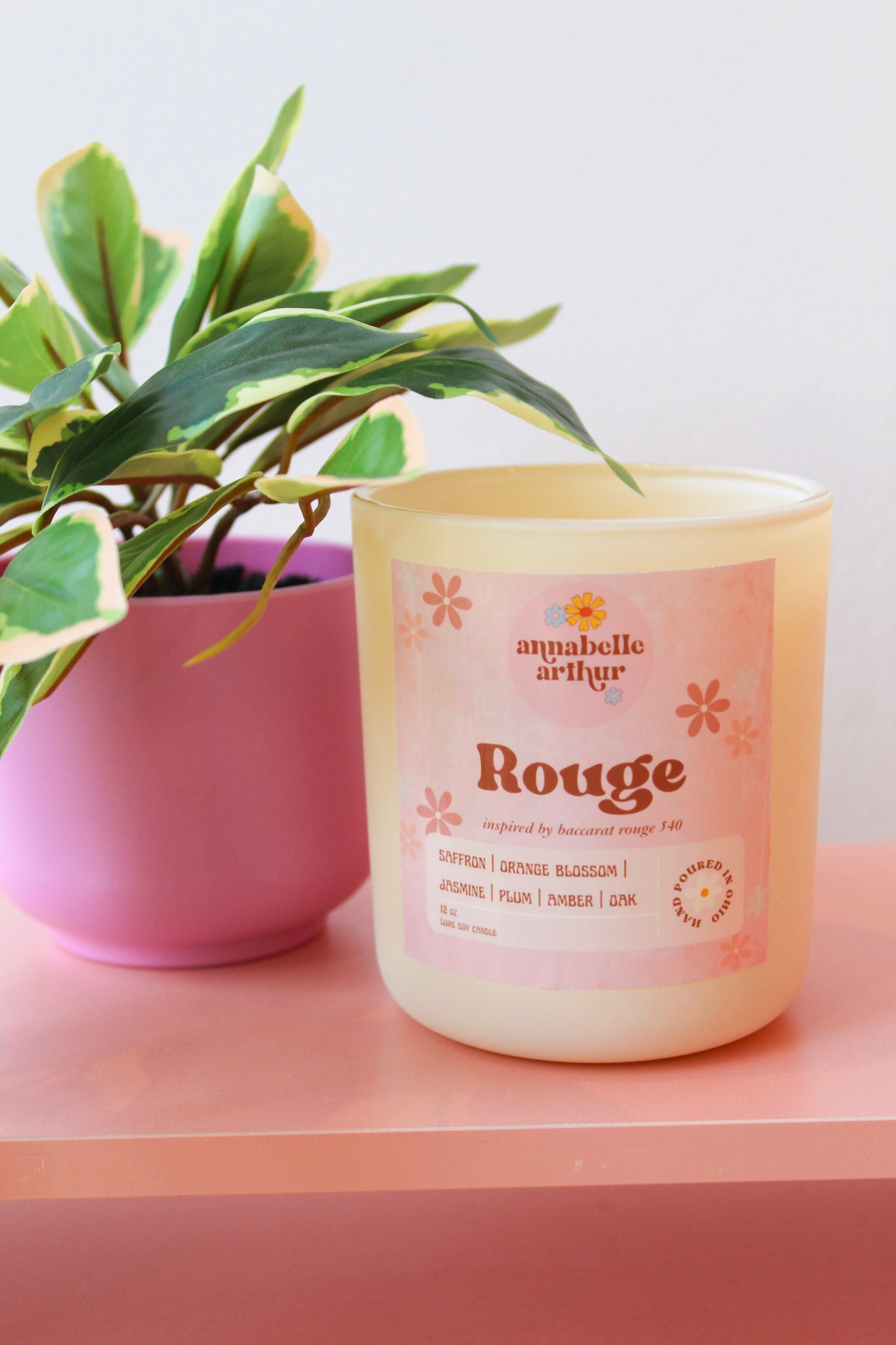 'Rouge' 12 oz. Luxe Soy Candle