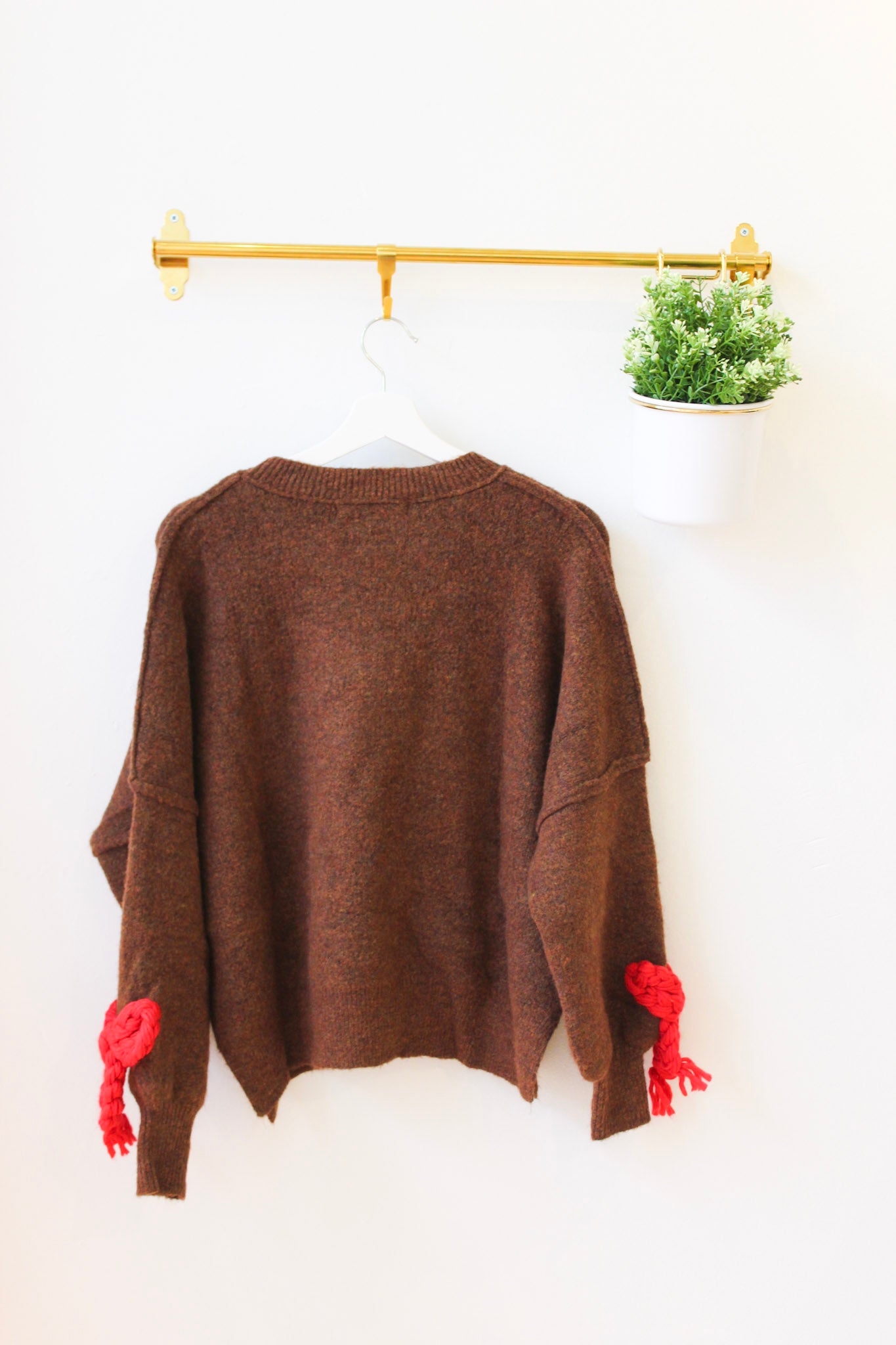 Chocolate Covered Strawberry Sweater