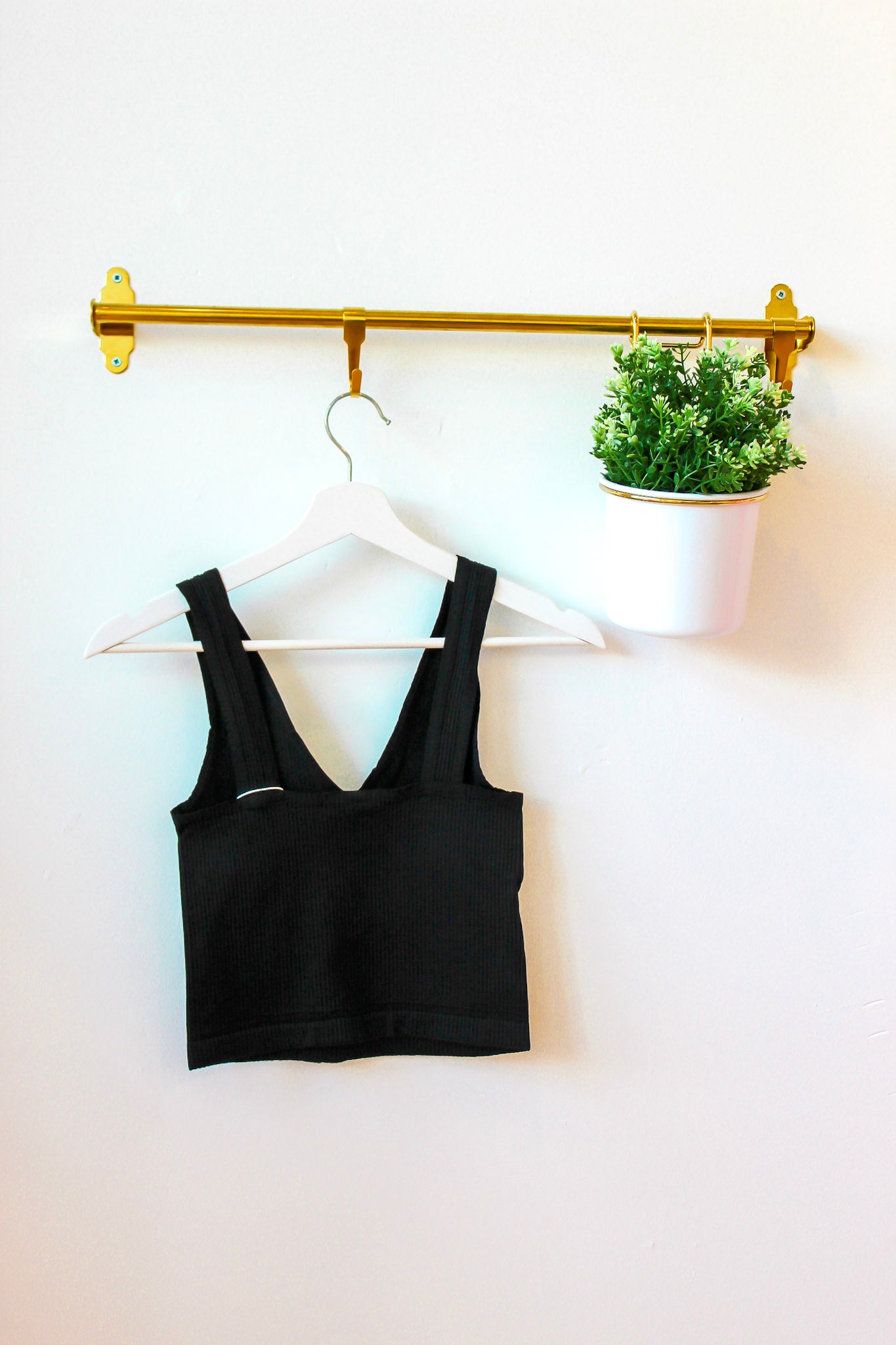 Ribbed Crop Tank (multiple colors)