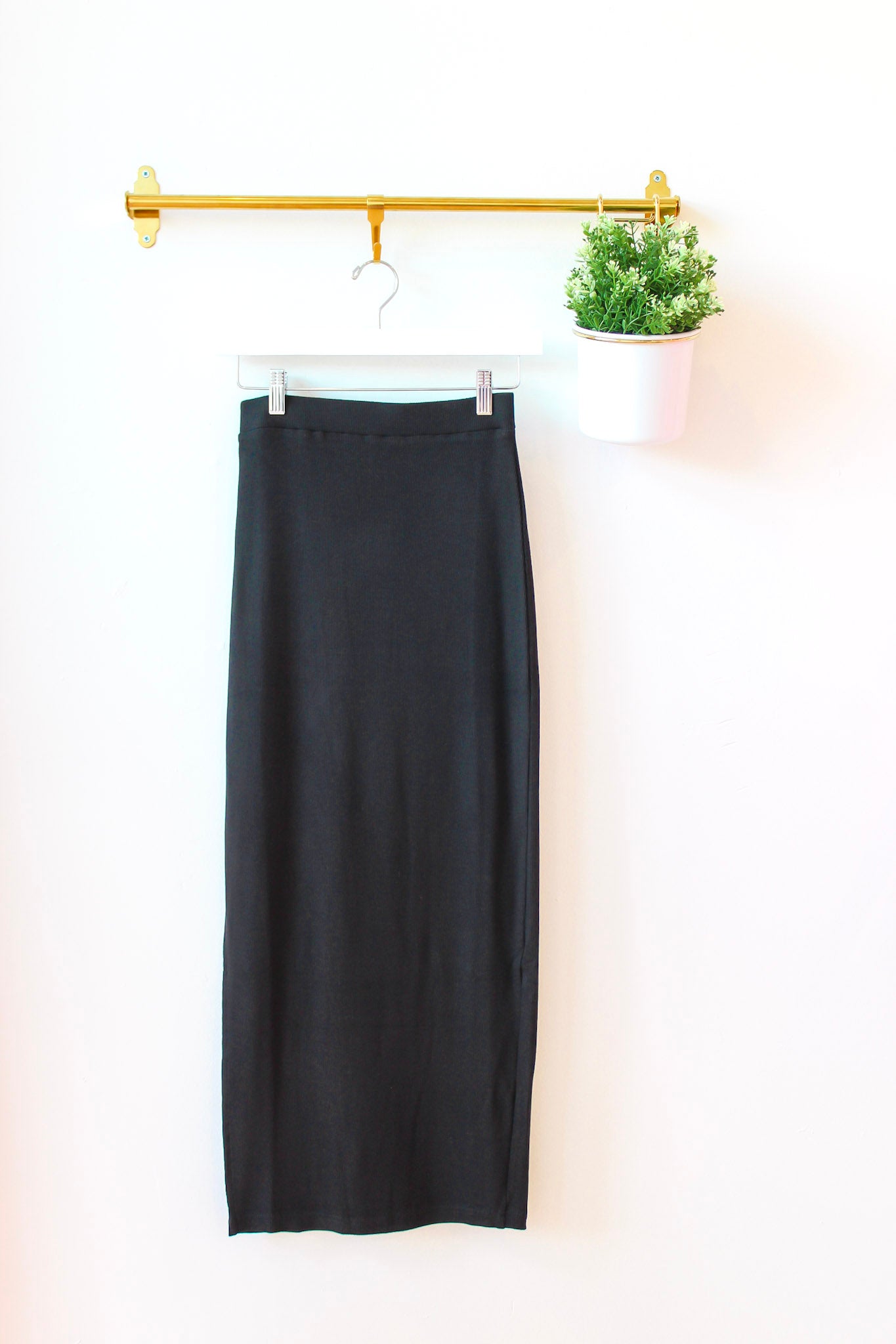 Ellis Ribbed Skirt