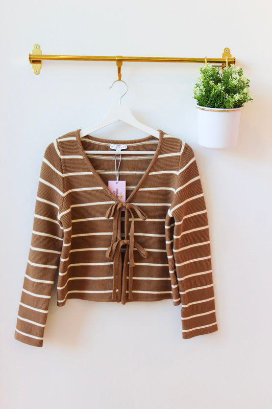 Birch Tie Front Cardigan