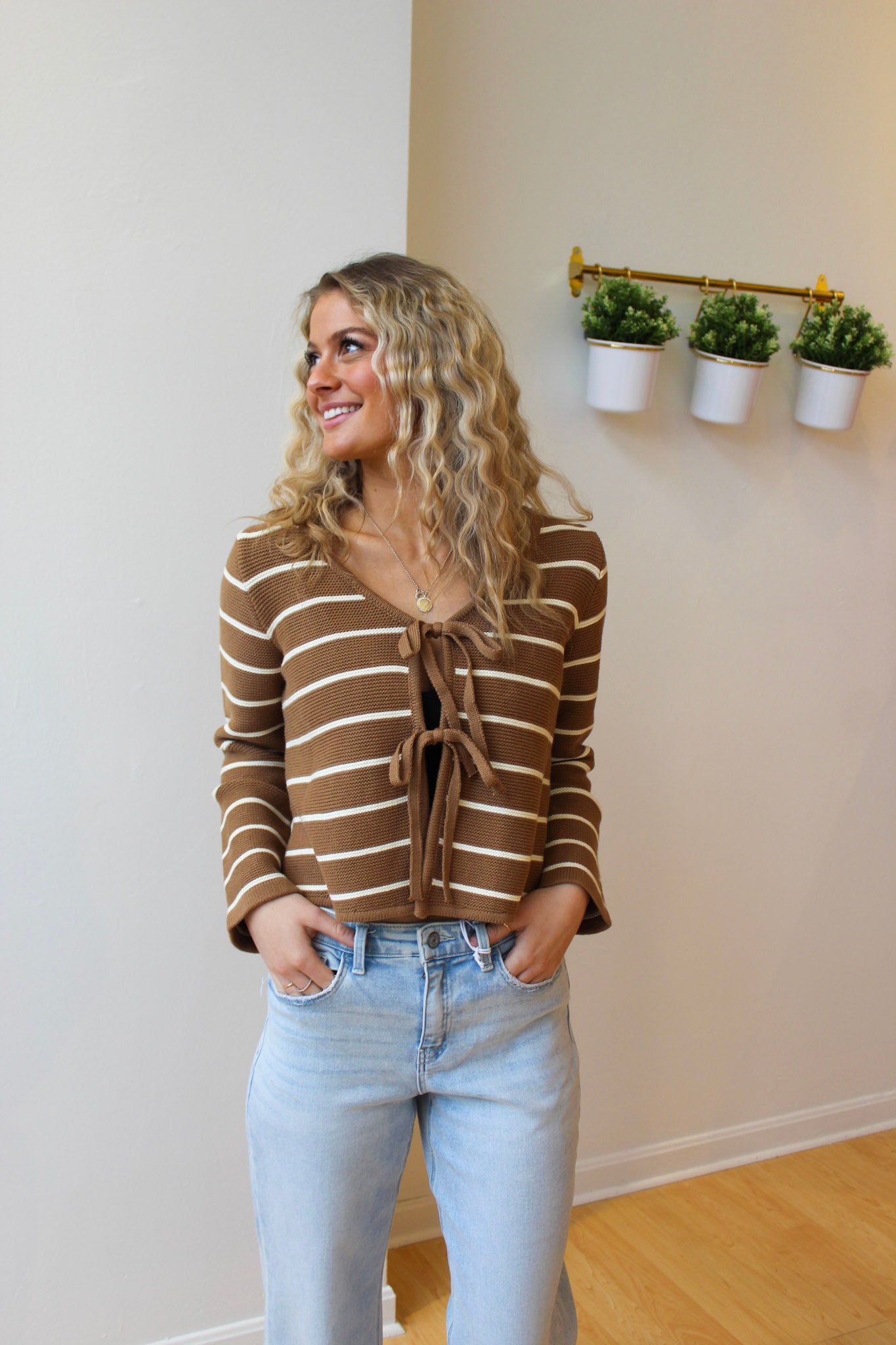 Birch Tie Front Cardigan