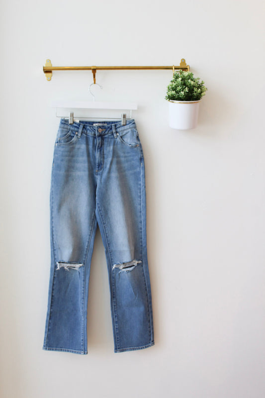 Rolla's Original Straight Mika Jeans - Light Vintage Blue