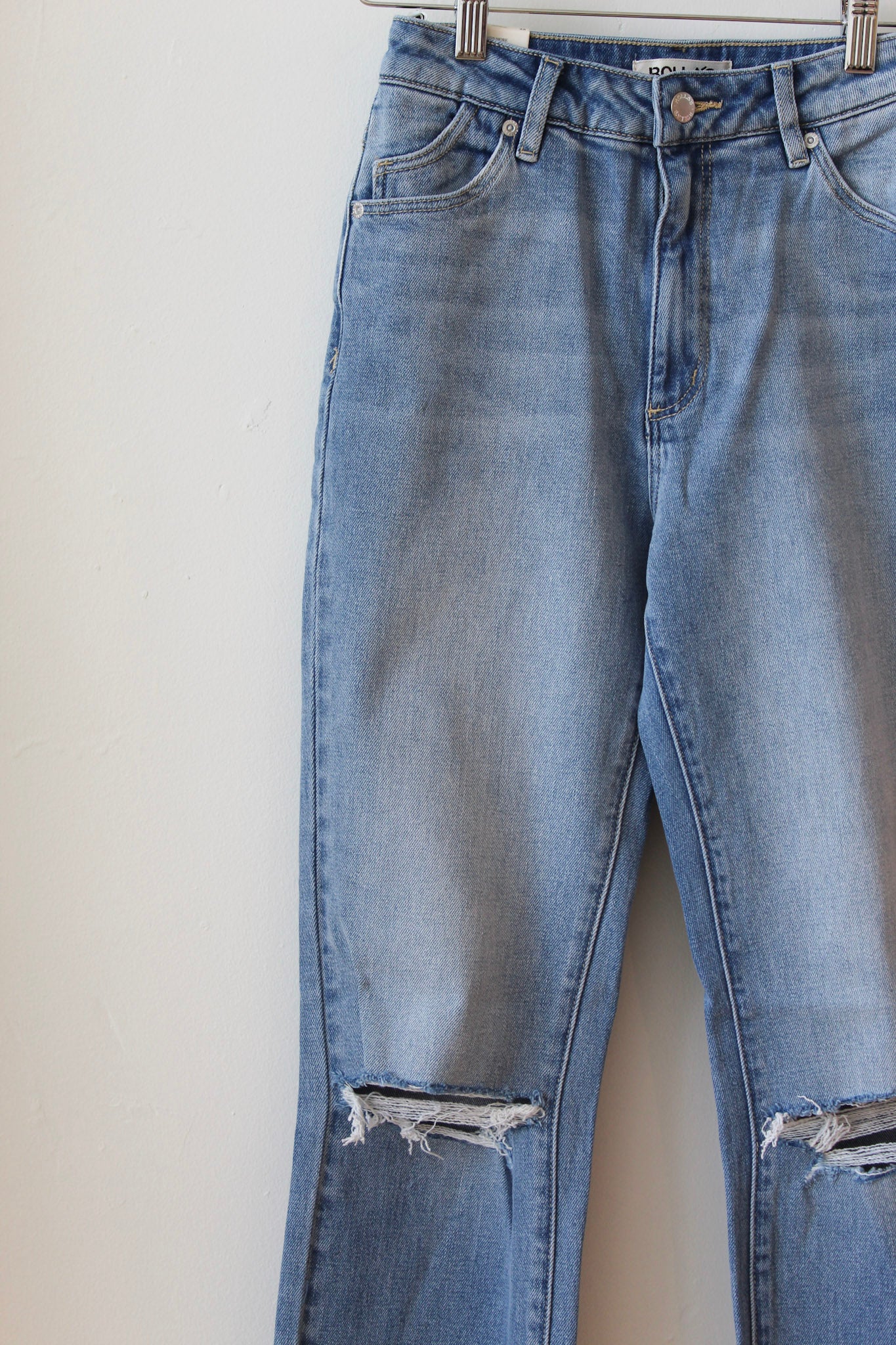 Rolla's Original Straight Mika Jeans - Light Vintage Blue