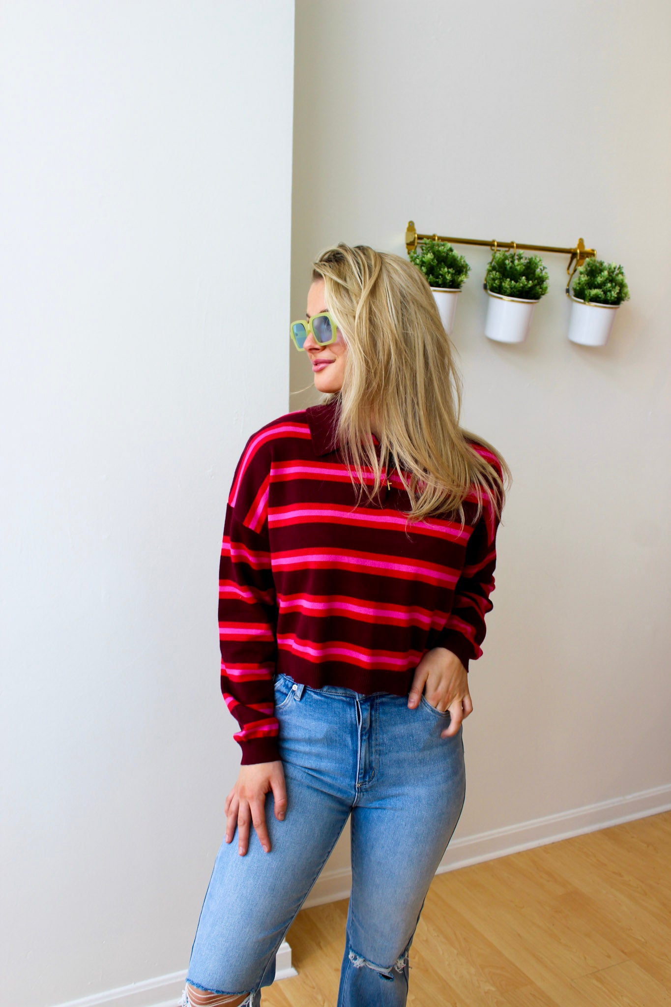 San Diego Striped Sweater