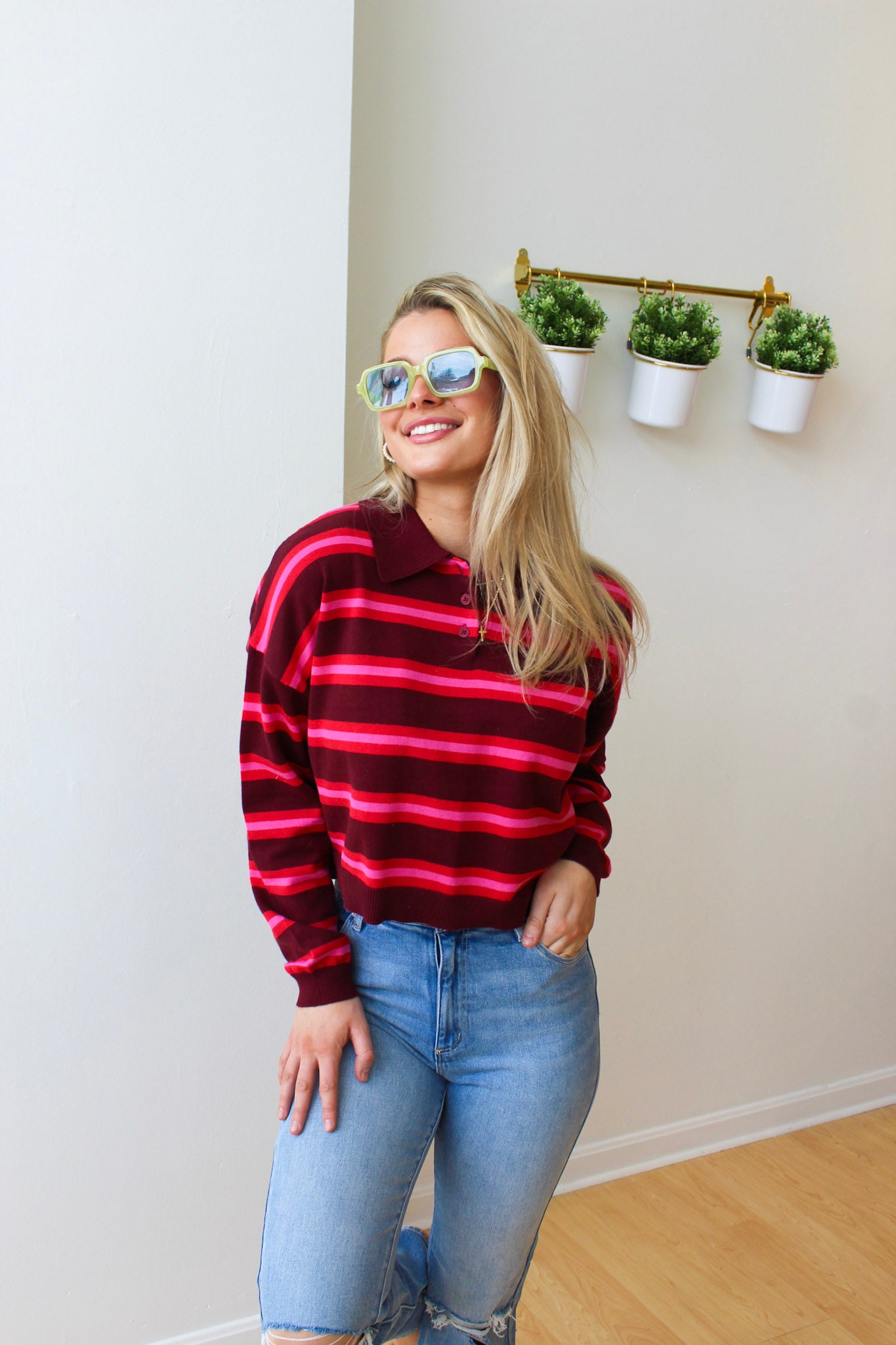 San Diego Striped Sweater