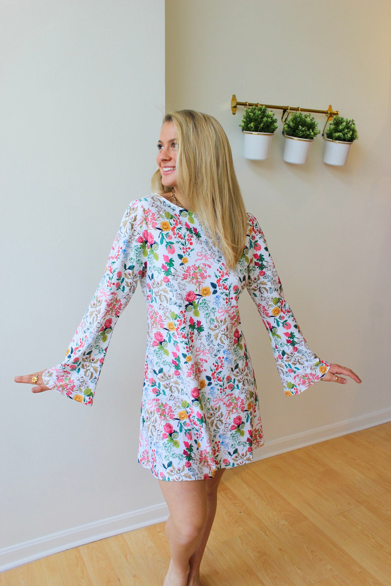 Maris Flower Cart Dress