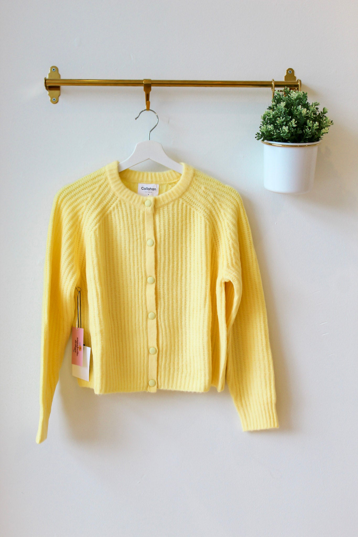 Poppy Lemonade Cardigan