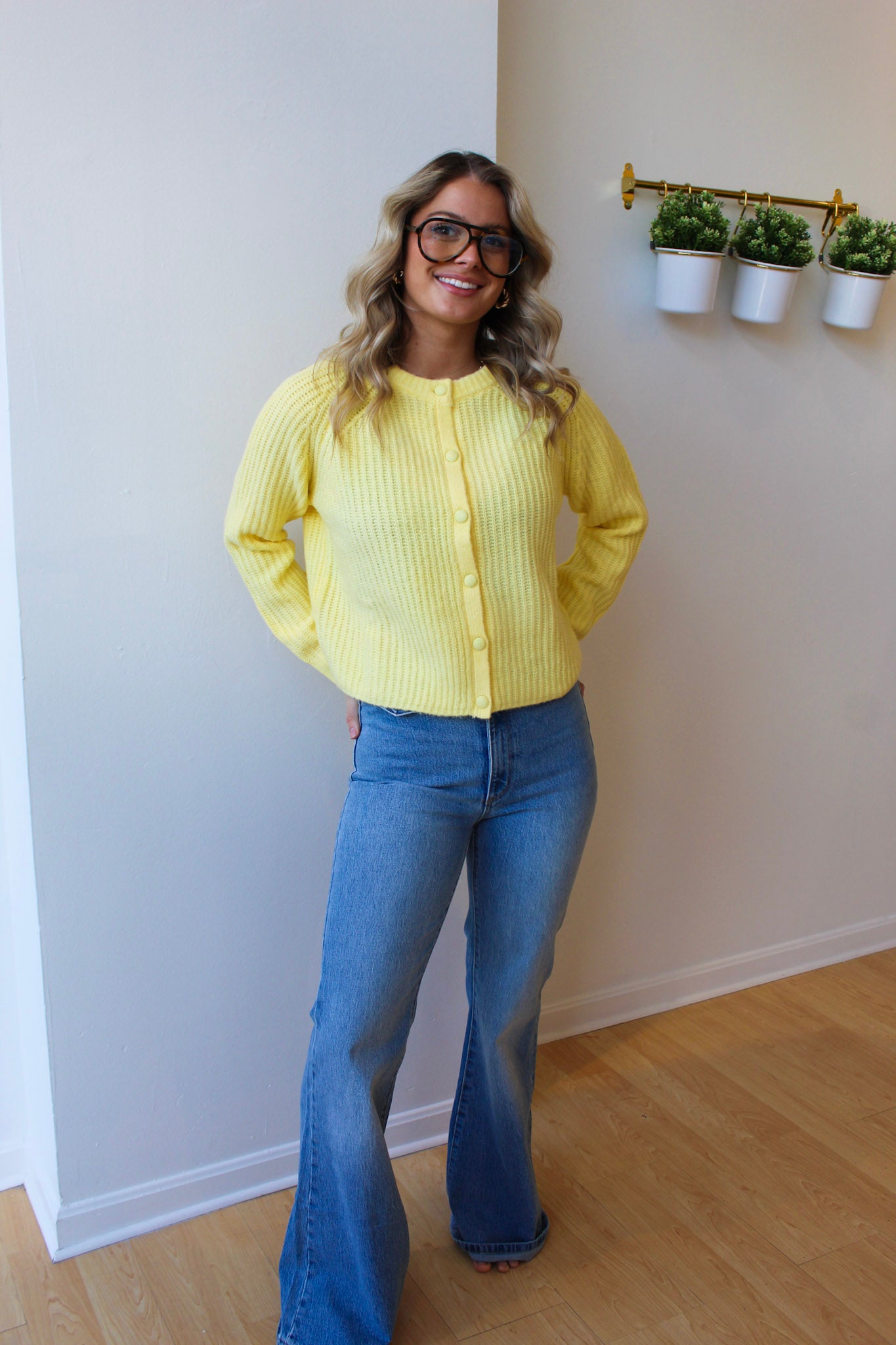 Poppy Lemonade Cardigan