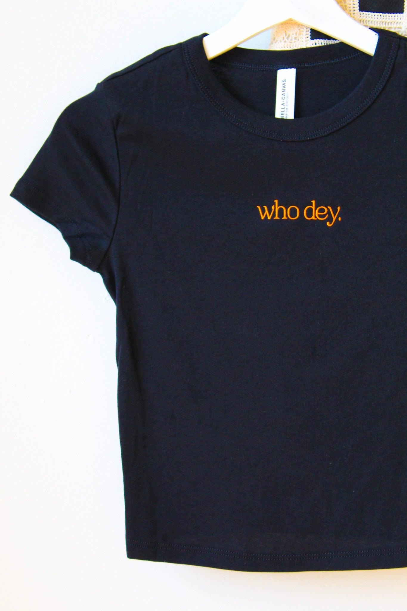 Who Dey Baby Tee