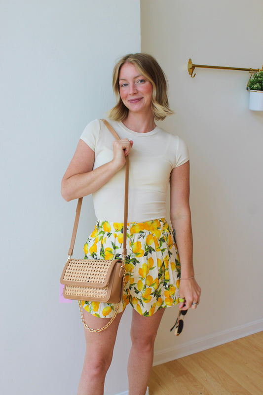 Lemon Blanca Shorts