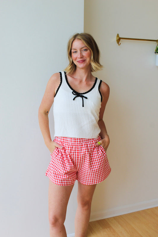 Picnic Gal Elastic Shorts