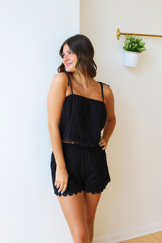 Valeria Top - Black