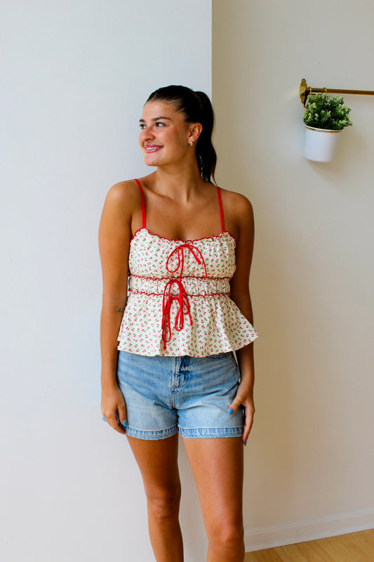 Ariana Tank - Red
