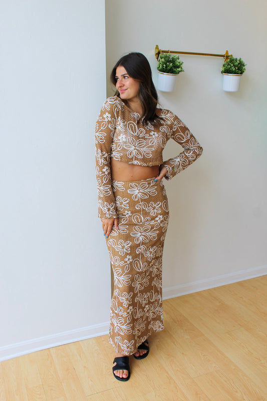 Lena Crochet Crop Top