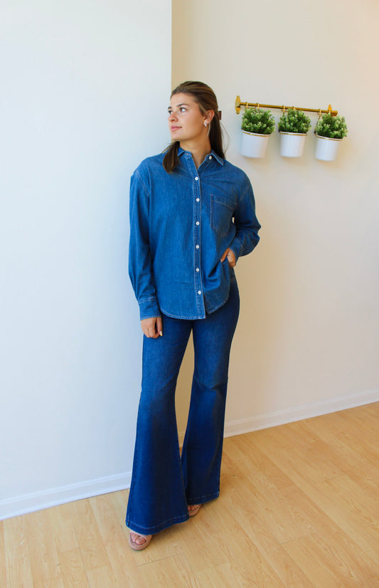 Pistola Jaime Essential Denim Shirt