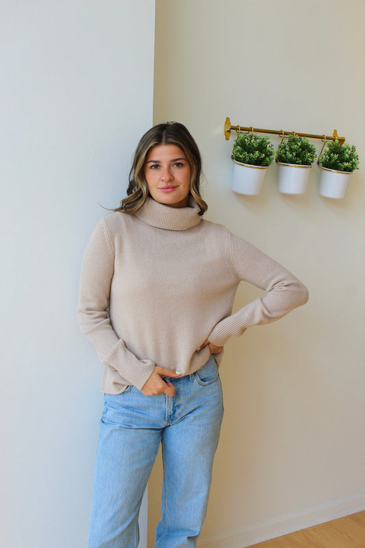 Bates Cashmere Turtleneck