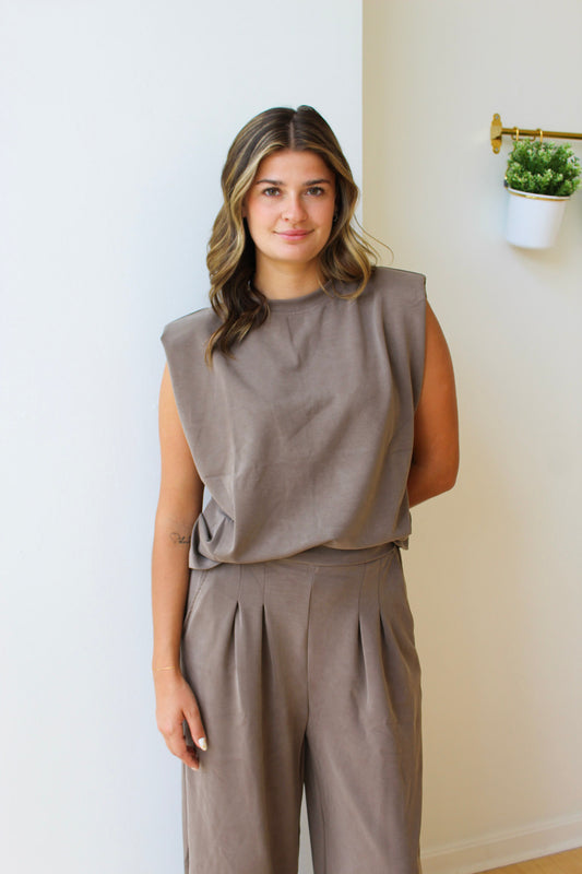 Mocha Lounge Top