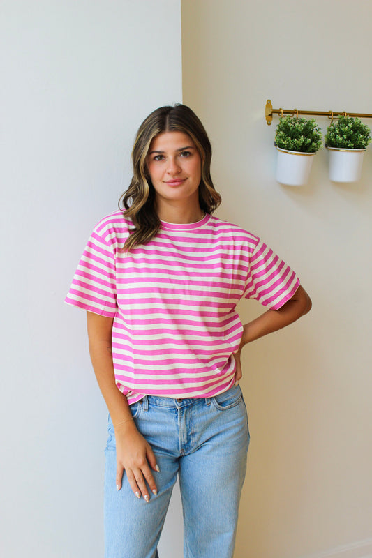 Fuchsia Fever Tee