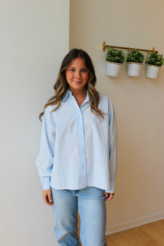 Howie Oversize Poplin Shirt