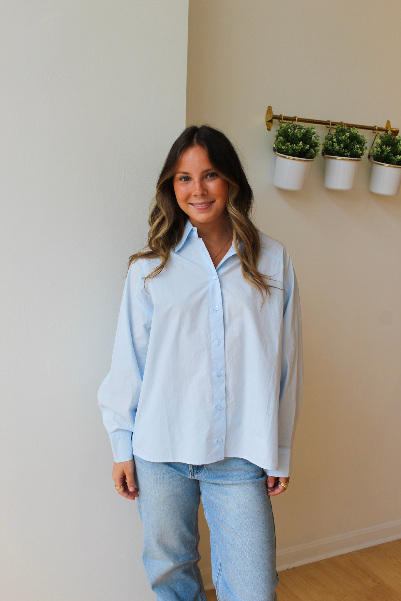Howie Oversize Poplin Shirt