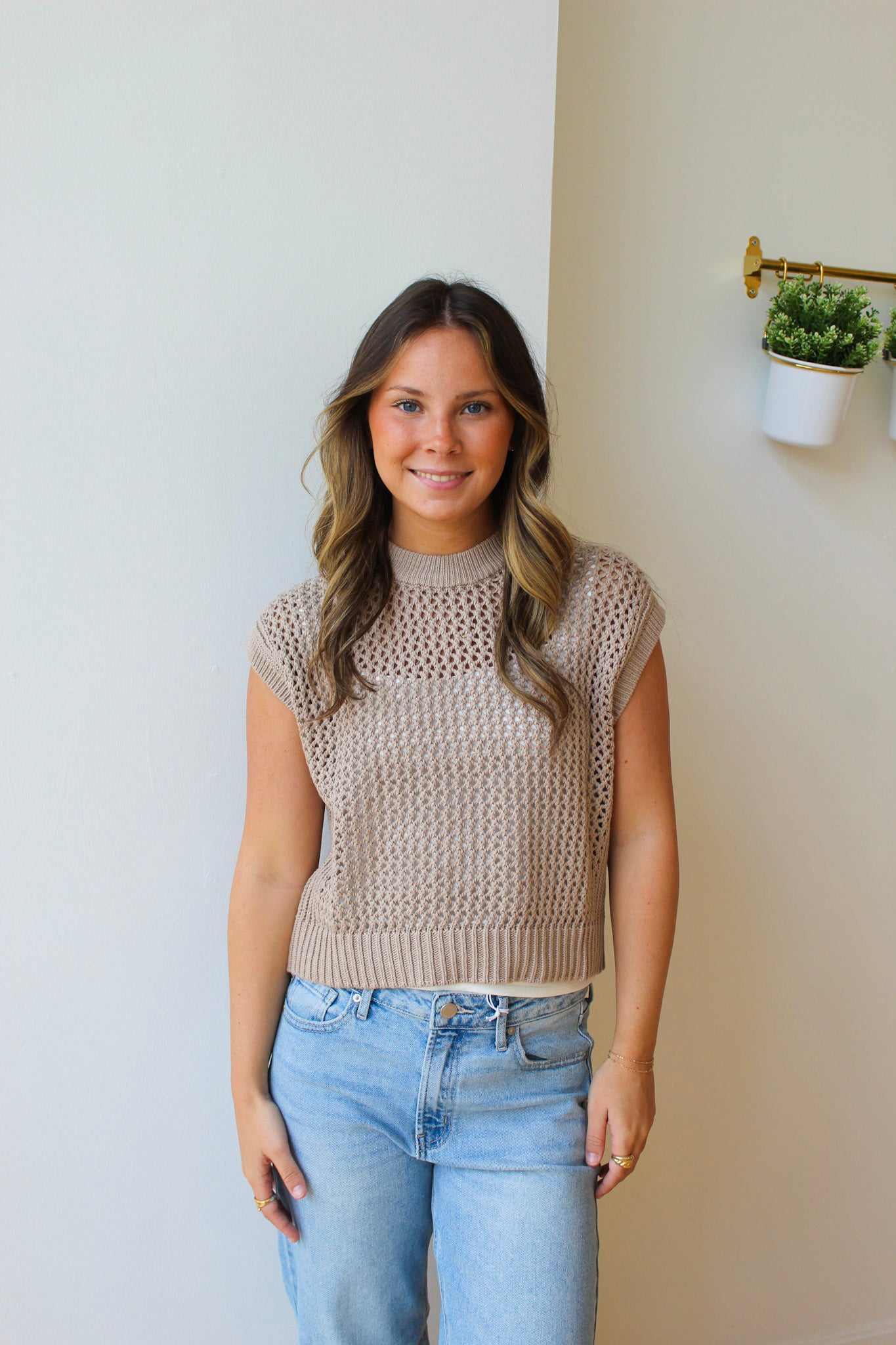 Jillian Crochet Top