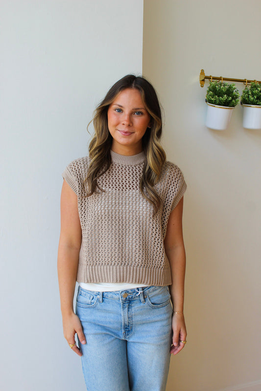 Jillian Crochet Top