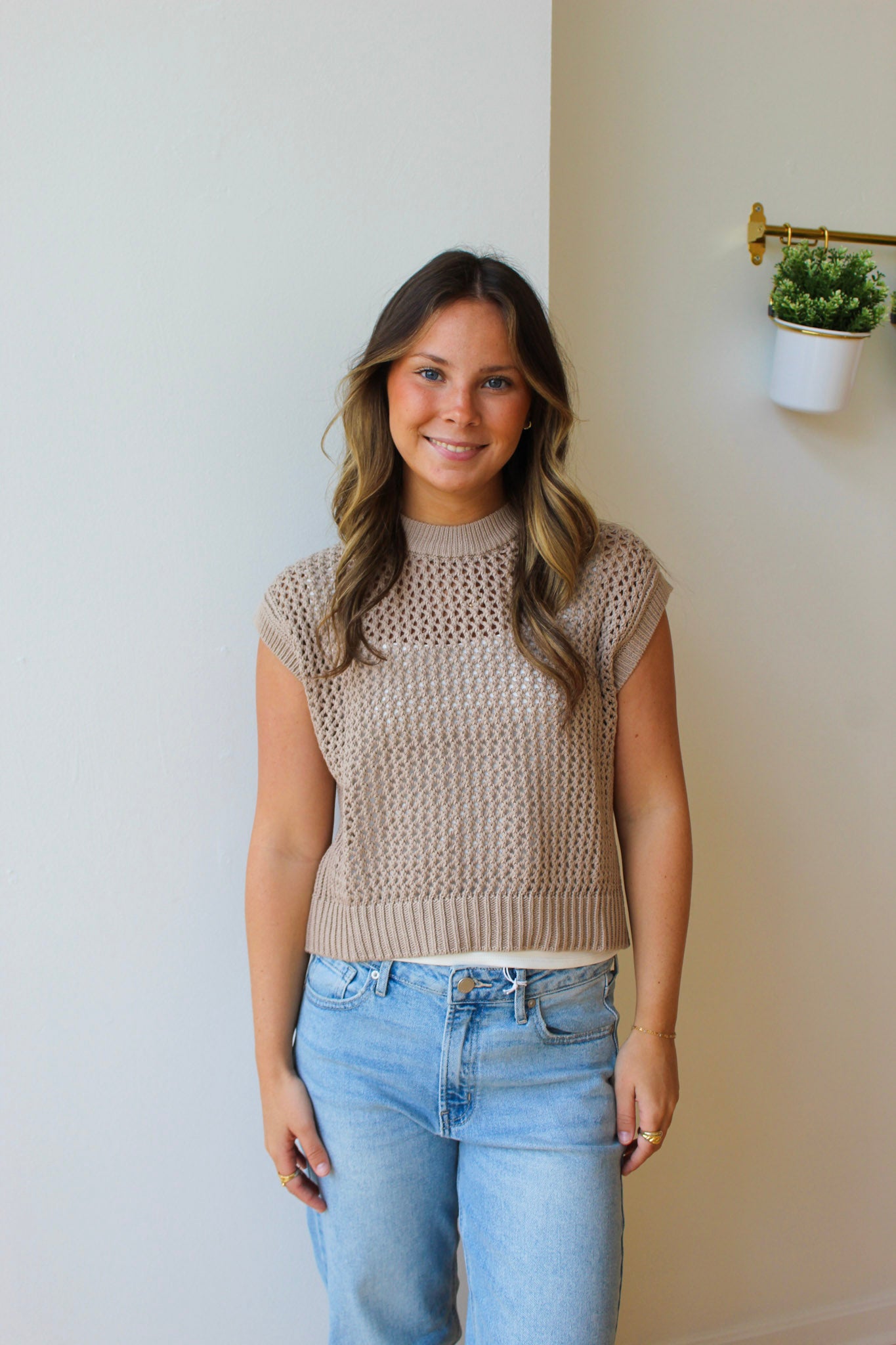 Jillian Crochet Top