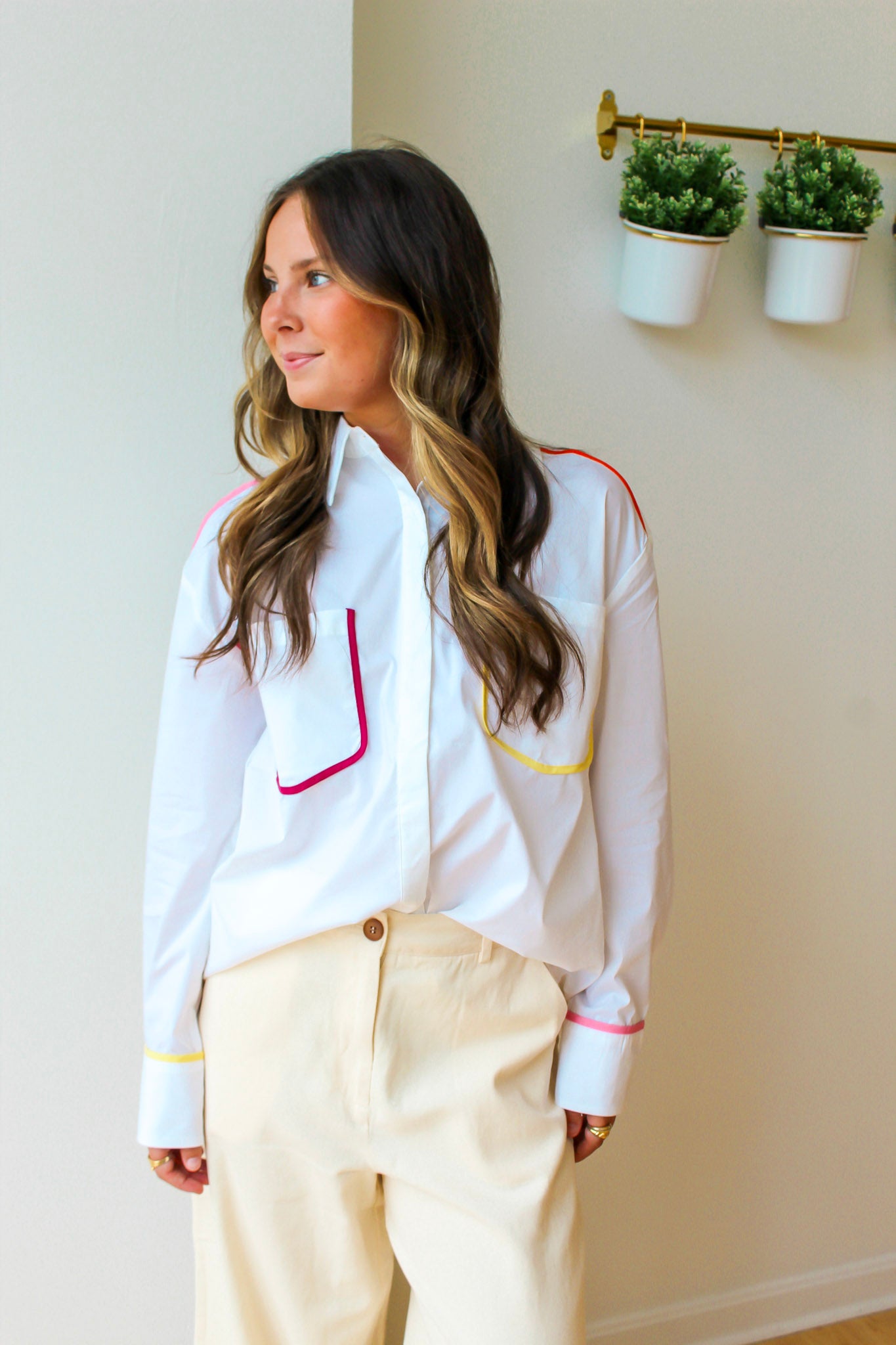 Gigi Button-Up Blouse