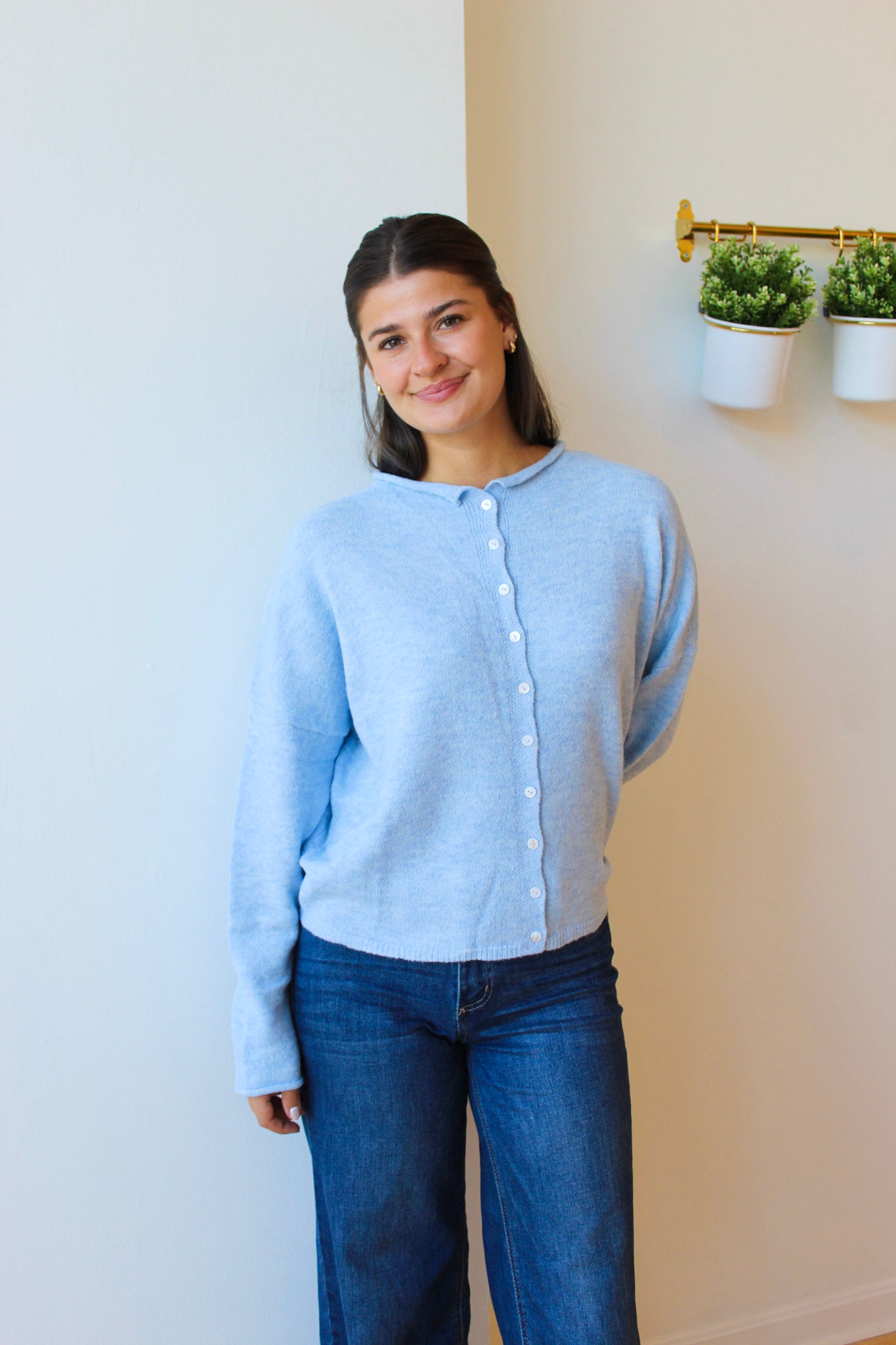 Sky Blue Piper Cardigan
