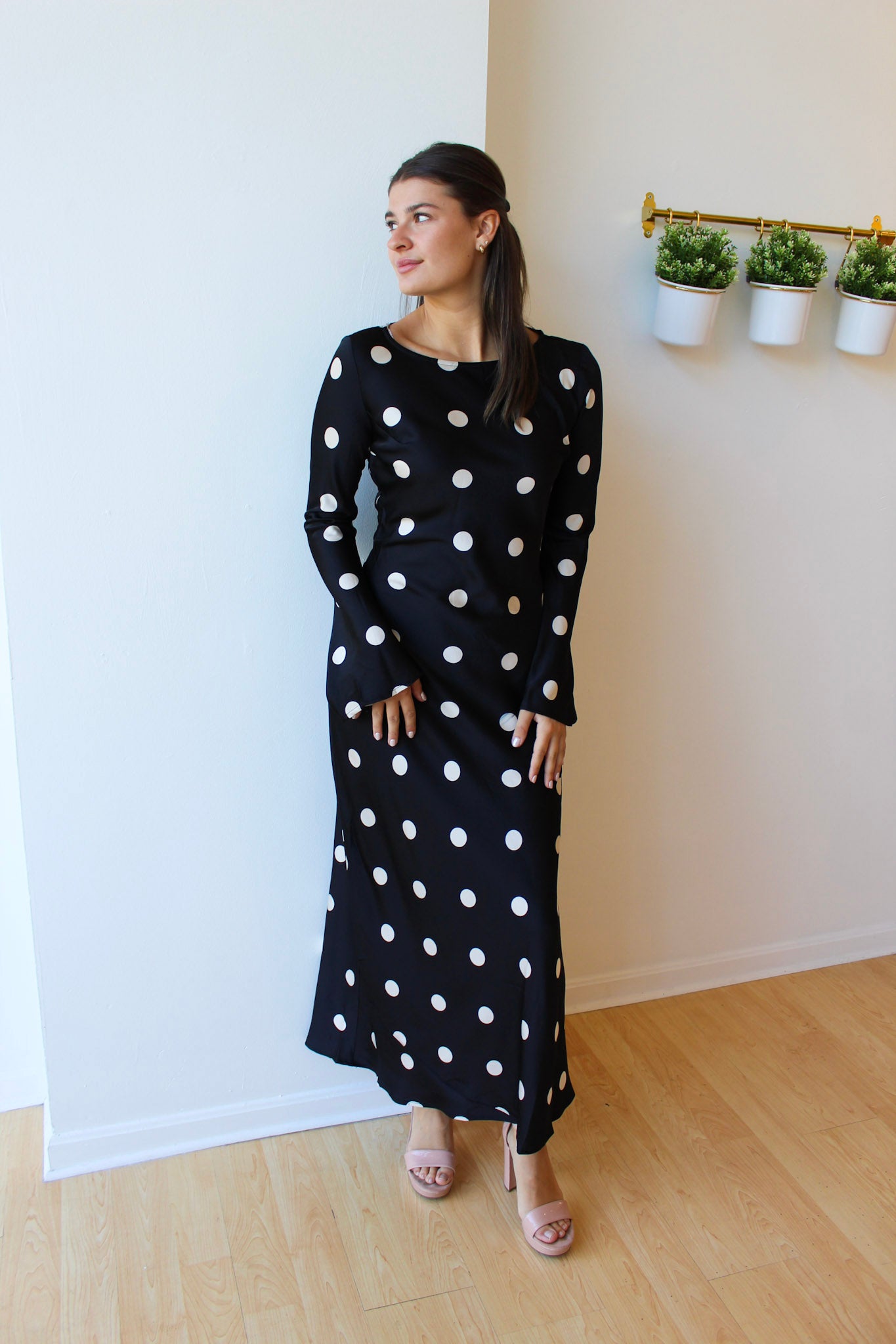 Georgie Polka Dot Dress