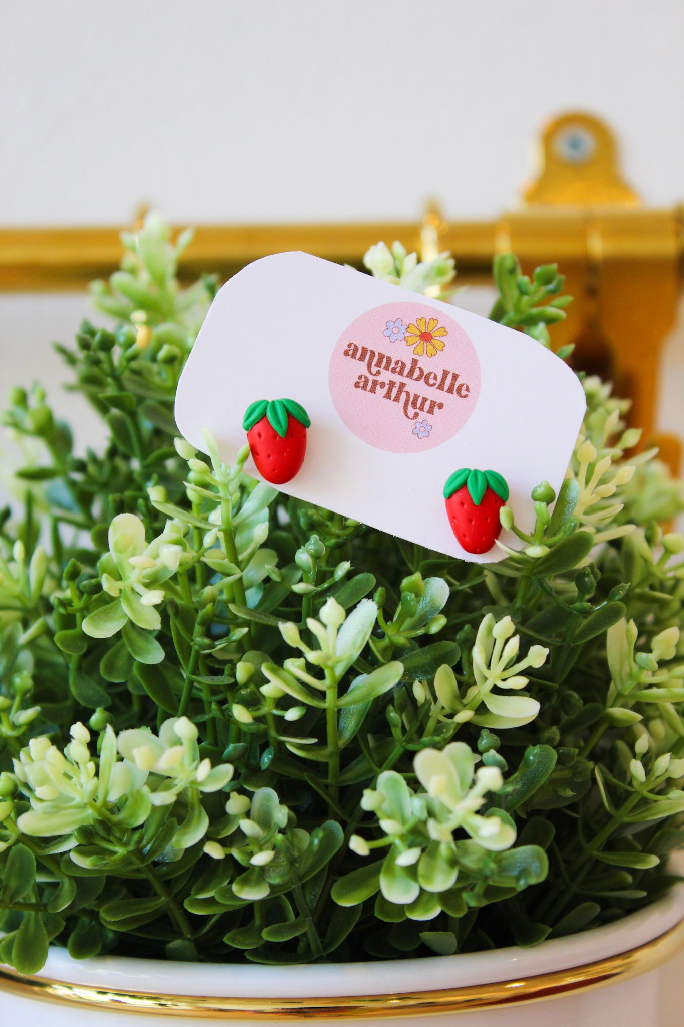 Strawberry Studs