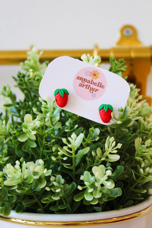 Strawberry Studs