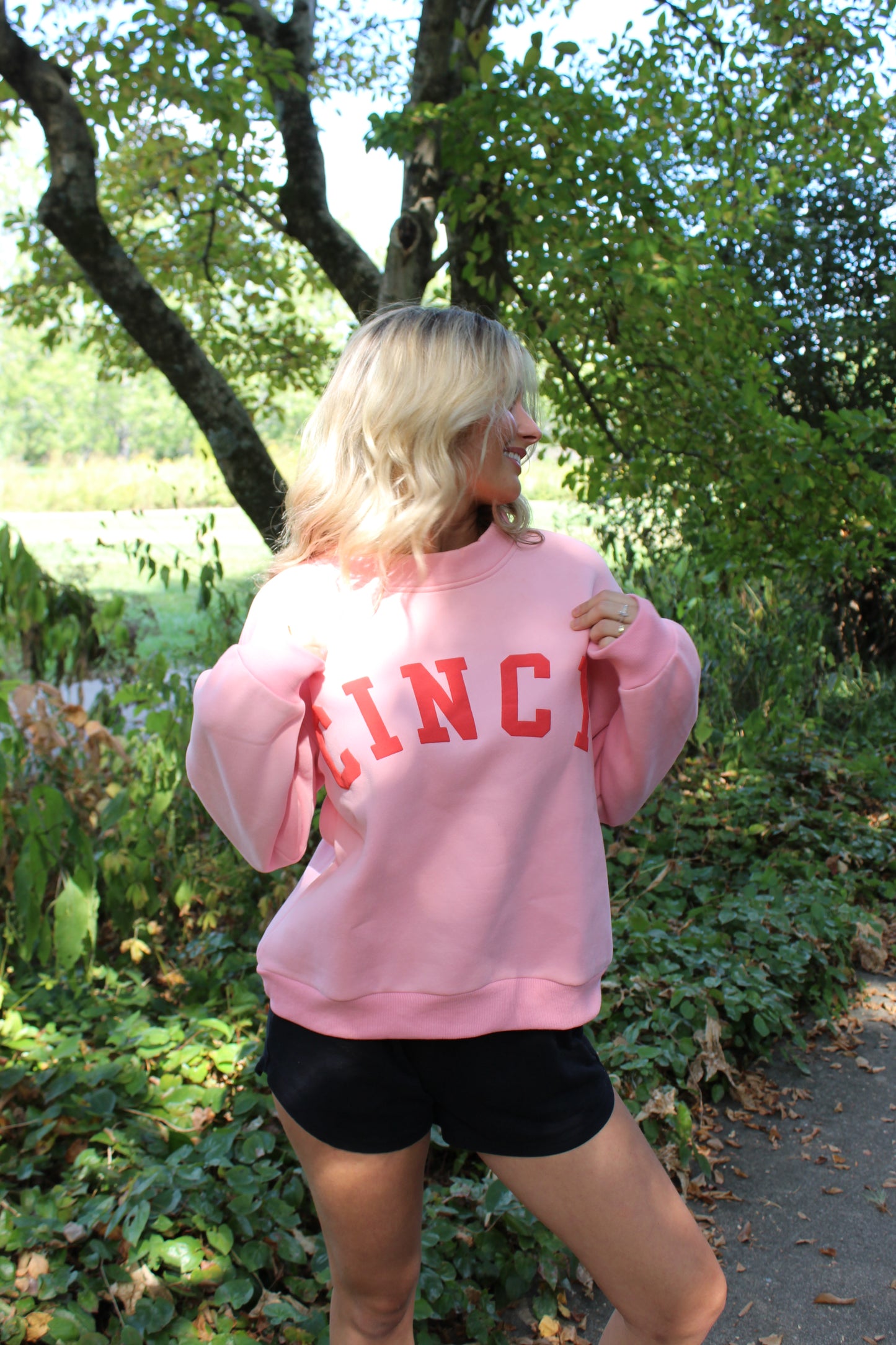 AAB Exclusive - Baby Pink Cincy Mockneck