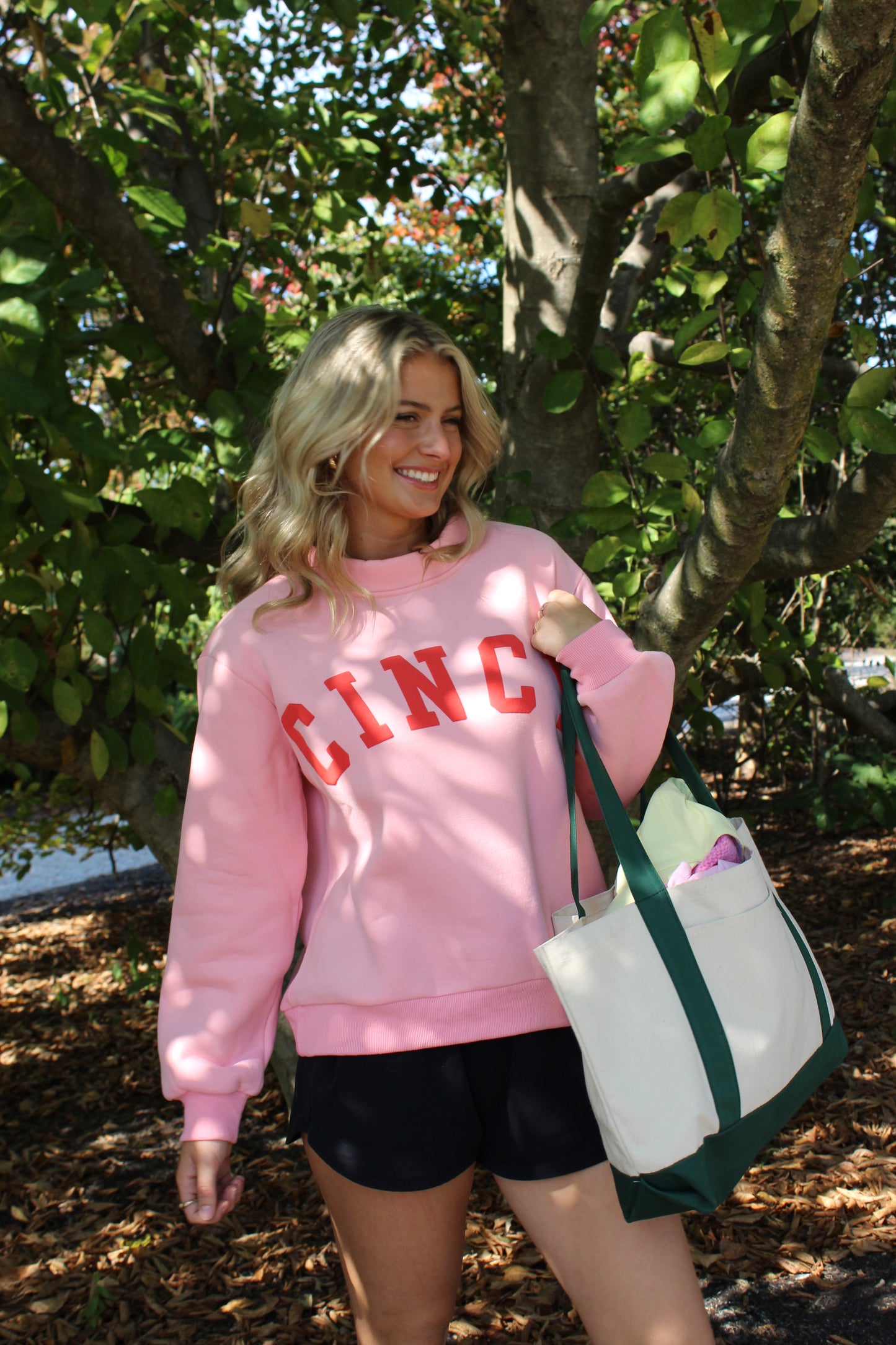 AAB Exclusive - Baby Pink Cincy Mockneck