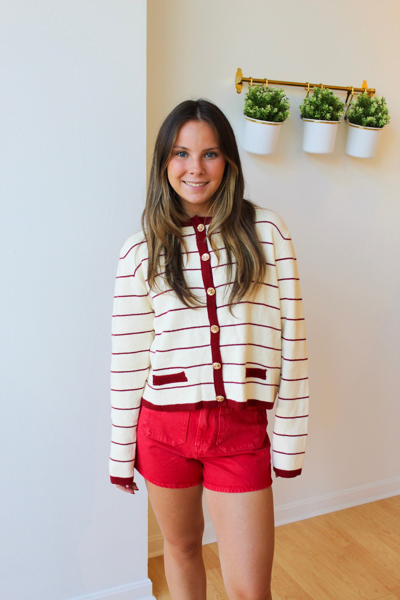Archie Stripe Cardigan