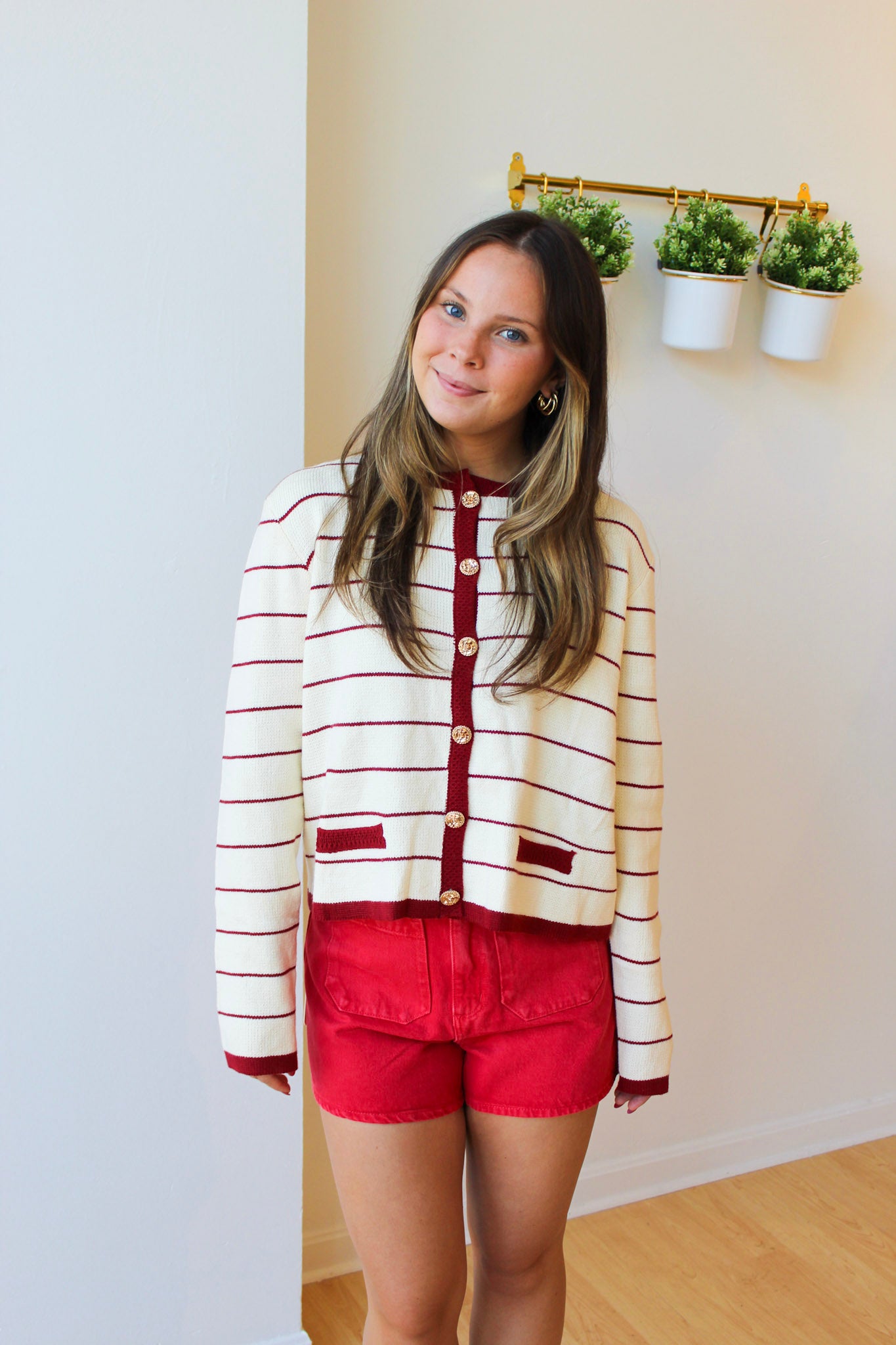 Archie Stripe Cardigan
