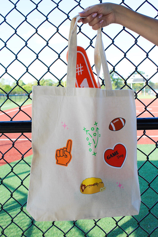Game Day Icons Tote