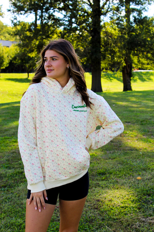 Floral Hoodie - Signature Collection