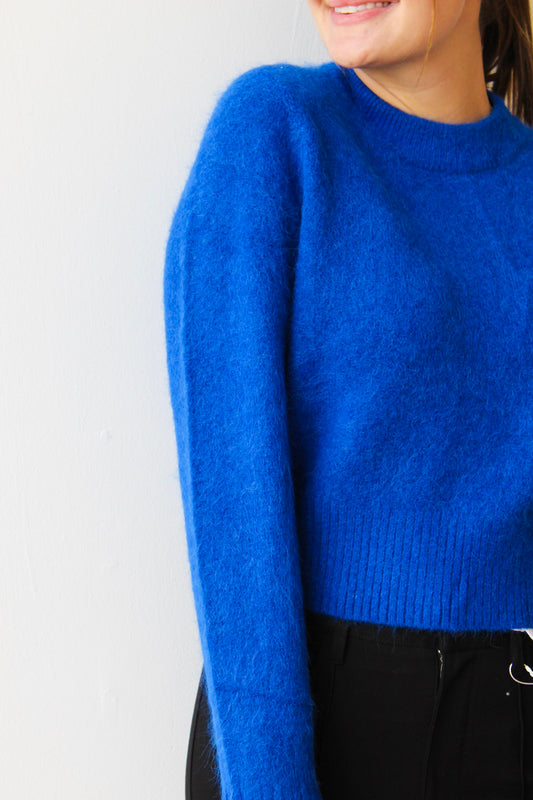 Pistola Sara Shrunken Crewneck Sweater