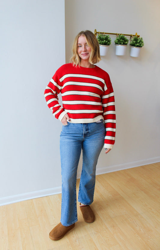 Ally High Rise Ankle Boot Jeans - Charleston