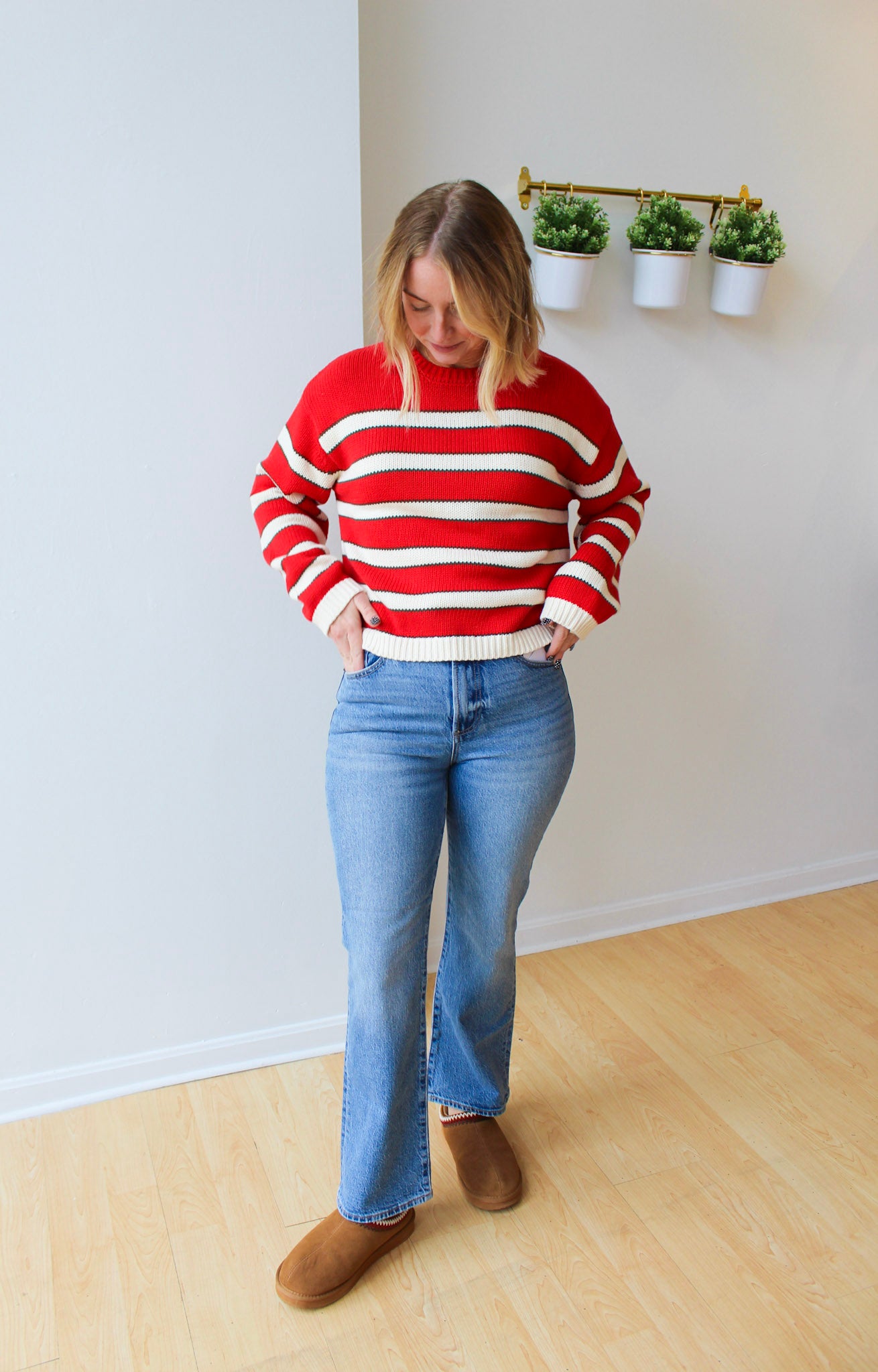 Ally High Rise Ankle Boot Jeans - Charleston