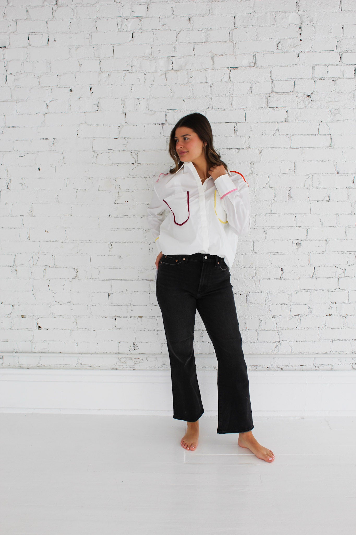 Gigi Button-Up Blouse